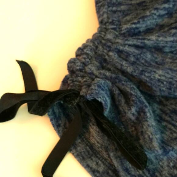 Zac and Rachel Sweatshirt Women's Sz L Blue Sdjustable Sleeve Pullover - Picture 3 of 11